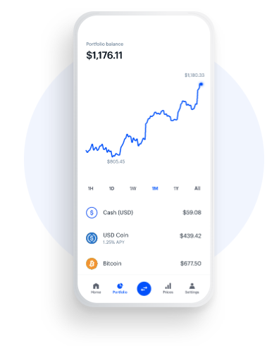 Coinbase iOS and Android trading