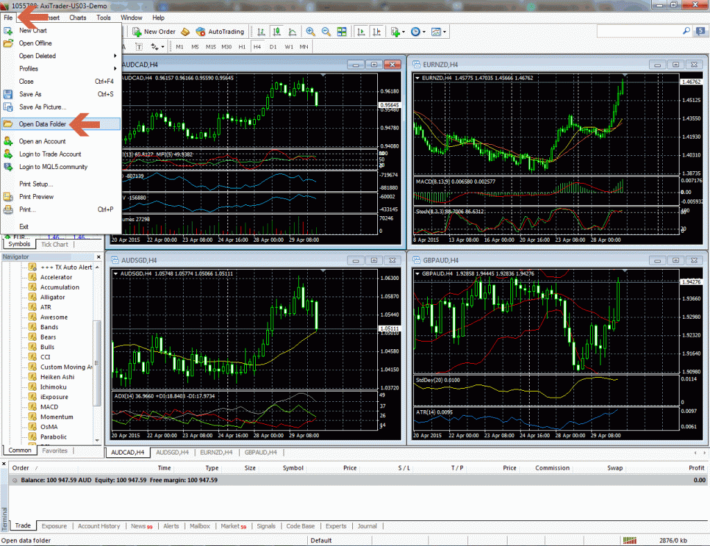 LMFX MetaTrader 4 CFD broker with automated trading functions